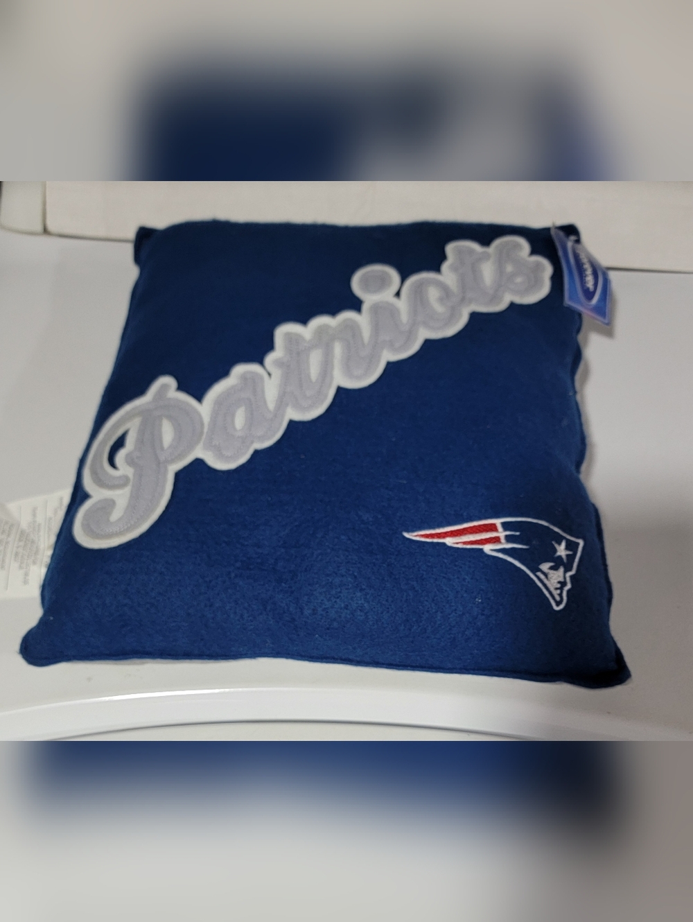 NWT- New England Patriots Throw Pillow